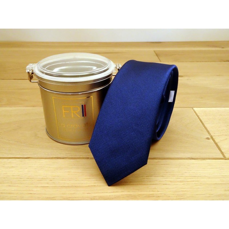 Cravate 6 cm - Twill uni 100% soie Cravate 6 cm - Twill uni 100% soie