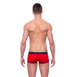 Boxer de bain - Garçon Français - Rouge