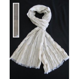 Stole fantasy crumpled - KHAKI - FRog