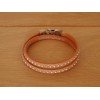 Bracelet cuir strass Hara