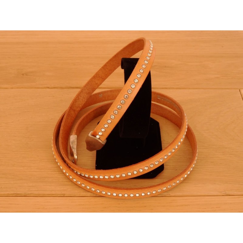 Ceinture cuir strass Hianna Ceinture cuir strass Hianna