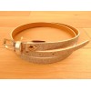 Leather sequined belt Heloise