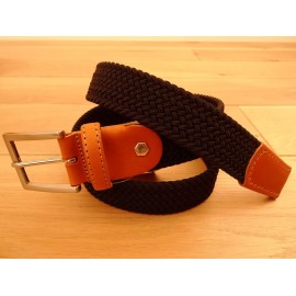 Ceinture tresse élastique Hugo