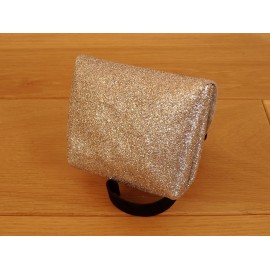 Change purse leather sequined