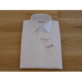 Camisa llana Blanco, 100% algodón