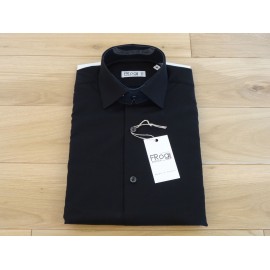 Black Plain Shirt, 100% cotton