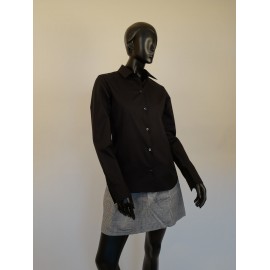 Plain Black Blouse, 100% cotton