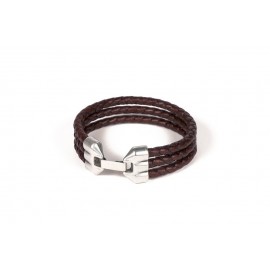 Pulsera cuero hombre