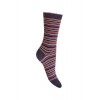 Socken Frau - Baumwolle farbige Streifen
