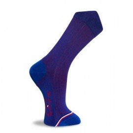 Chaussettes Homme - Pigalle - Fil d'Ecosse - Bleu royal